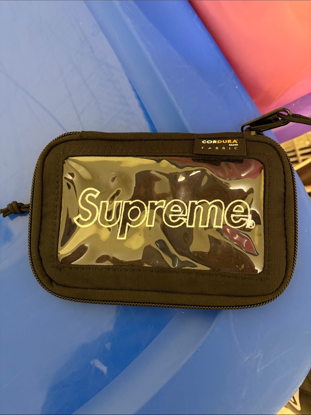 Supreme Zip Card Case